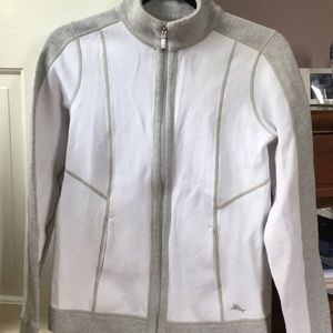 Tommy Bahama zip up sweatshirt